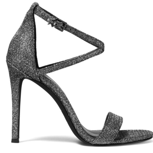 NIB MICHAEL MICHAEL KORS Antonia Glitter Sandal - Picture 2 of 7